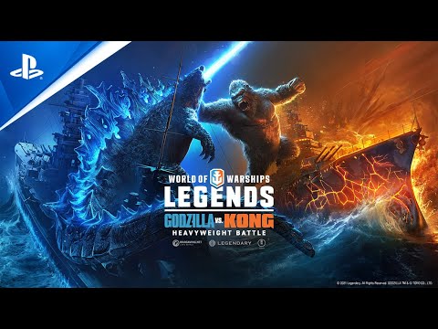 World of Warships: Legends – Godzilla versus Kong: Heavyweight Battle | PS5