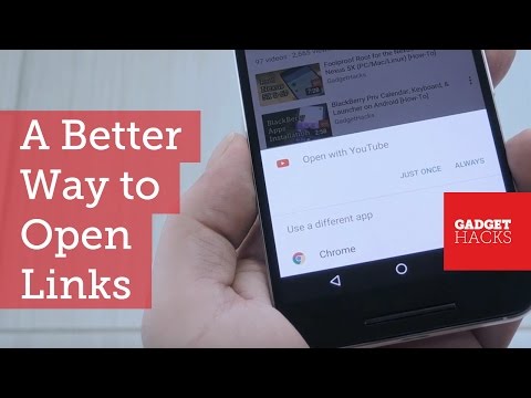 open link with video
