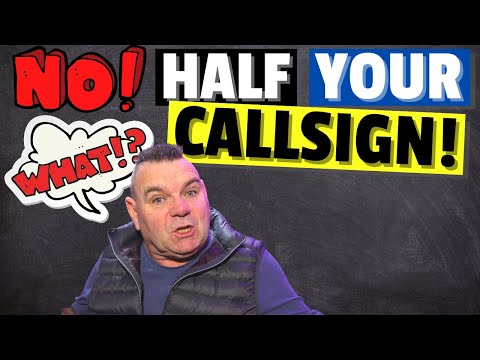 What is your Callsign? Not a Partial Excuse!