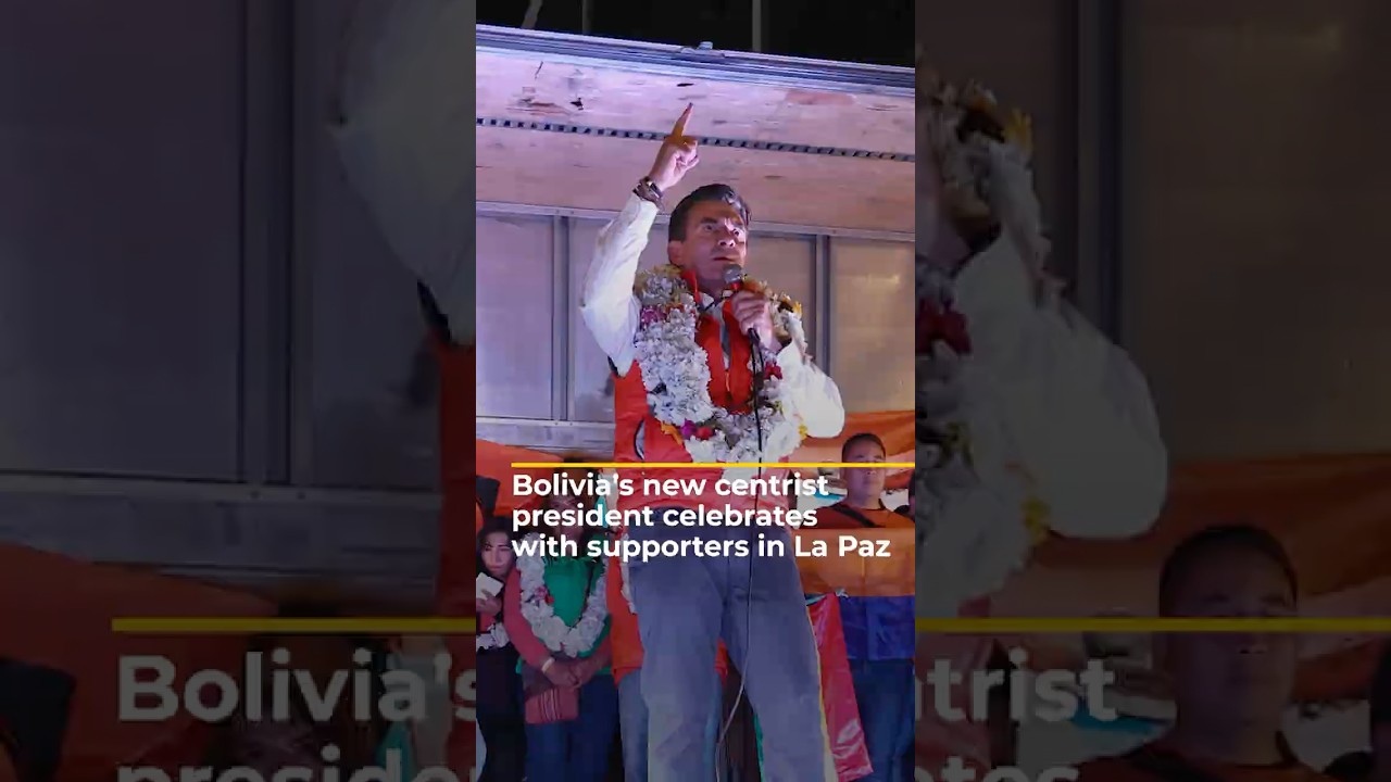 Bolivia elects new centrist president, ending socialist rule | AJ shorts