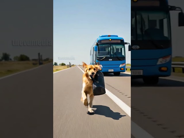 Hero Dog Saves A Bus Full Of People!