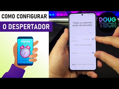 Como Configurar o DESPERTADOR no Samsung Galaxy