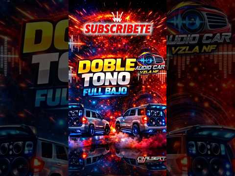 DOBLE TONO FULL BAJO 🔊 (MIX COMPLETO EN EL CANAL) #CarAudio #DobleTono #Venezuela