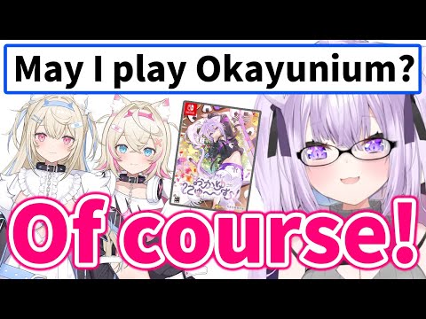 Okayu didn't expect FuwaMoco would like to play 