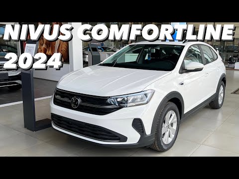 VW Nivus Comfortline 2024 - Versão de entrada do Nivus 2024 em detalhes!! (4K)