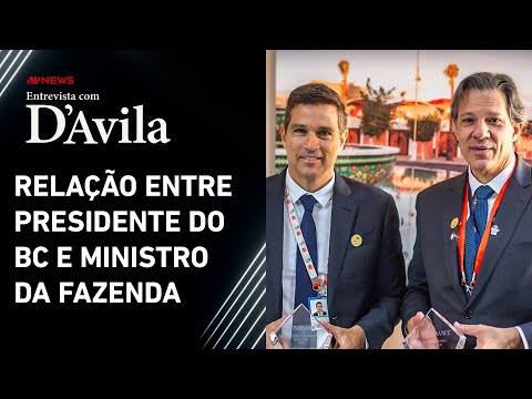 "Sempre tive um posicionamento muito franco", diz Campos Neto sobre Haddad | ENTREVISTA COM D'AVILA