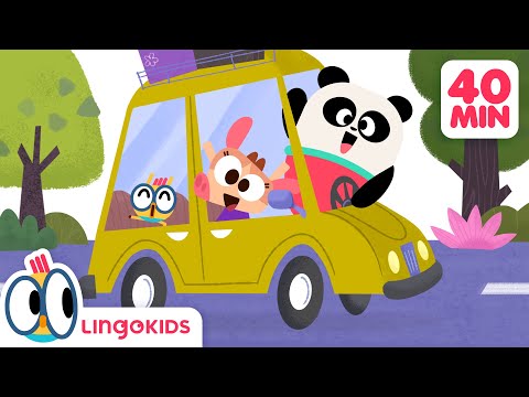The WHEELS on the BUS go ROUND 🚌🛞 + More Songs for Kids | Lingokids