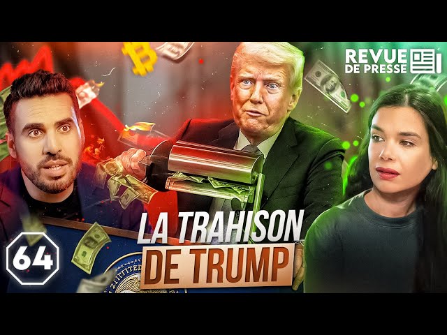 Trump trahit: Kennedy, Epstein... et maintenant la dette ! #Octogone64 12/07/2025