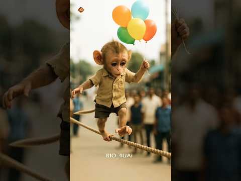 Sometimes, helping one soul can change many hearts - baby monkey rio🐒