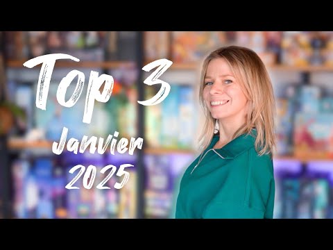 TOP 3 des MEILLEURS JEUX DE SOCIETE de janvier 2025