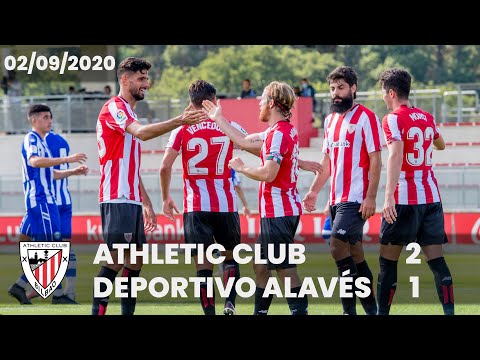 RESUMEN I Athletic Club 2-1 Deportivo Alavés I Pretemporada 2020-21