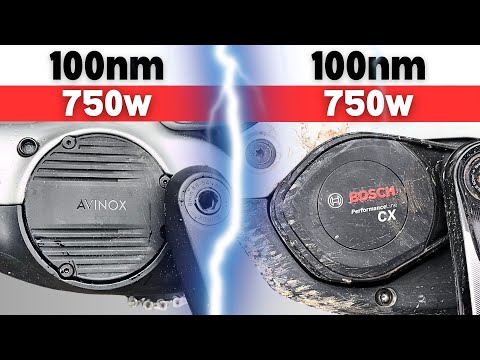 DJI Avinox vs Bosch CX eBike Range Test! (unexpected results)