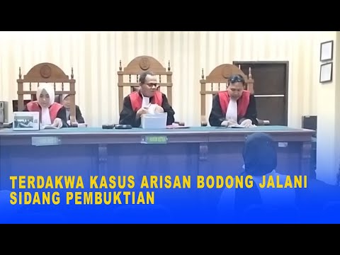 TERDAKWA KASUS ARISAN BODONG JALANI SIDANG PEMBUKTIAN