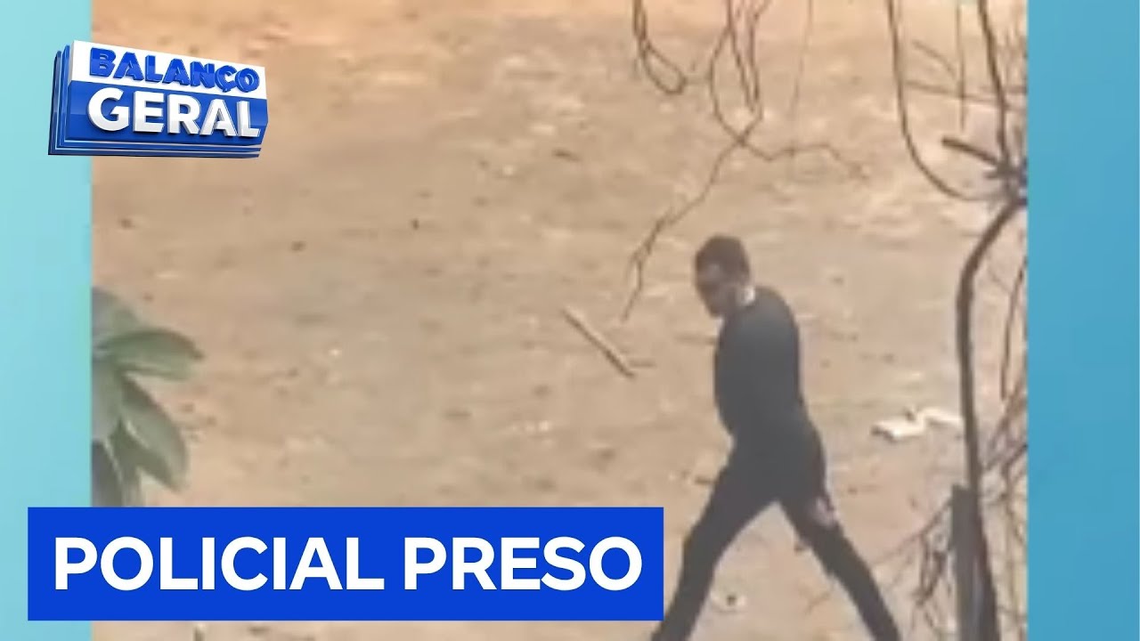 Policial é preso com a suspeita de atirar contra três trabalhadores