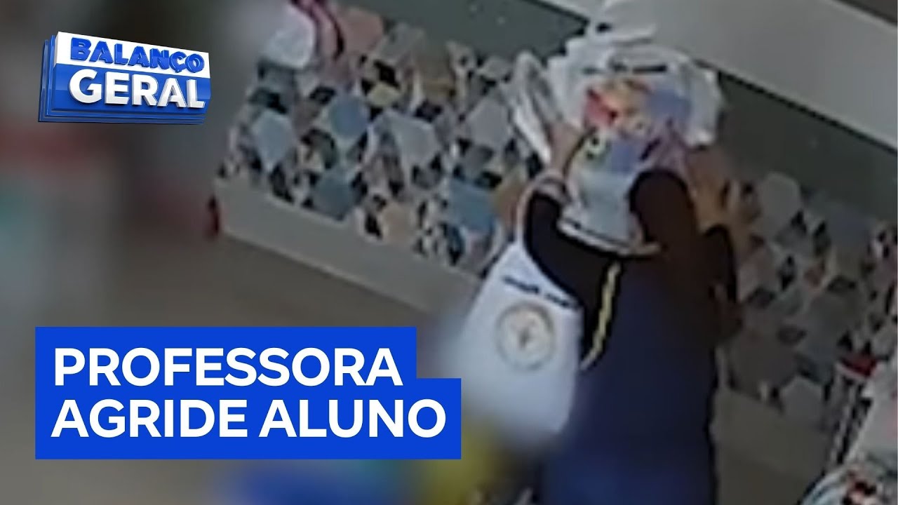 Professora agride criança de 4 anos com livros