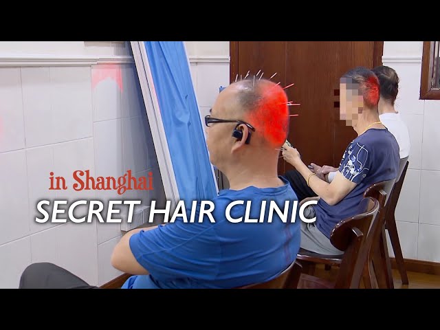 Shanghai traditional Chinese medicine clinic use ancient cure to grow hair and heal knees
