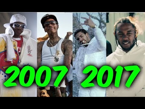 Most Popular Rap Songs of The Last 10 Years (2007-2017)