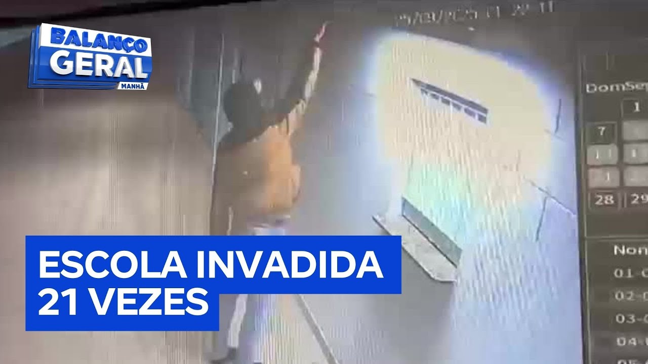 Crianças ficam sem aula após escola ser roubada 21 vezes em São Paulo