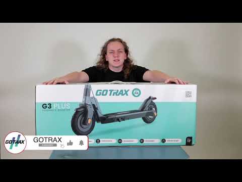 The GOTRAX G3 Plus Electric Scooter Unboxing