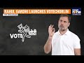 Rahul Gandhi Launches ‘VoteChori.in’ Campaign Accusing EC of Electoral Fraud | News9