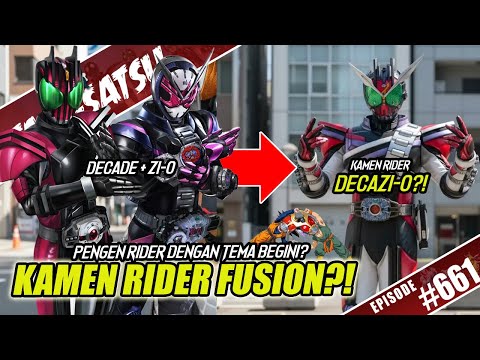 TALK-SATSU #661- KAMEN RIDER DENGAN TEMA FUSION?! PASTI BAKALAN KEREN BANGET! 🧍♂️🧍🔥