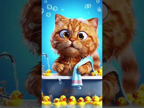 cat meow meow 😺. #cartoon #animals #cat #funny #cute #meow #unstoppable #ai