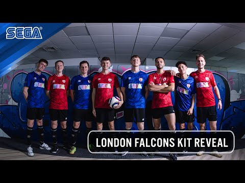 SEGA x London Falcons – New Kit Reveal