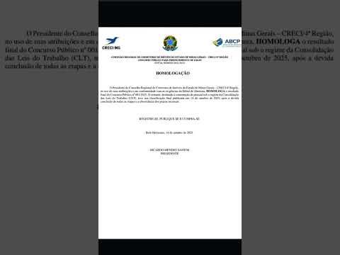 #CRECI MG É HOMOLOGADO#