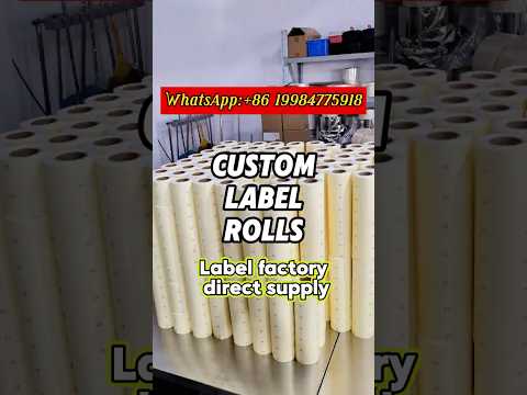 labels factory in China, ensuring fast delivery and consistent quality.  #label #adhesivelabel