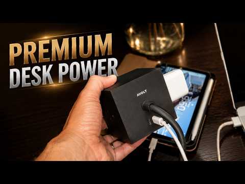 AVOLT Square 1 Desk Power Cube Review | Scandinavian USB-C Charging Hub