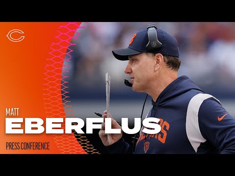 Matt Eberflus addresses roster moves | Chicago Bears video clip