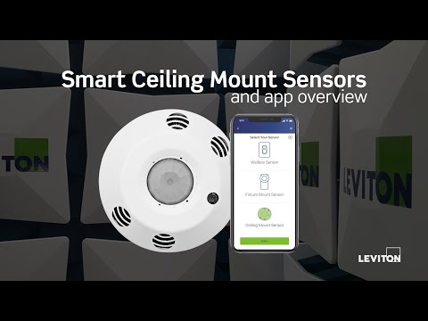 Smart Ceiling Mount Sensors and App Overview