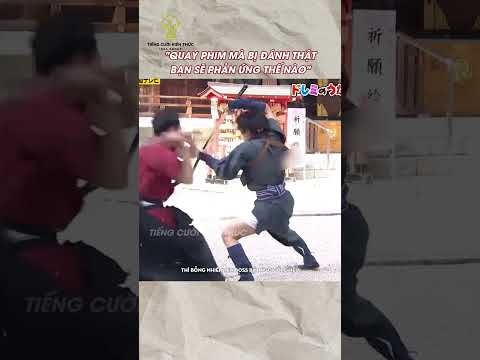 Khi Đang Quay Phim Mà Bị Đánh Thật Thì Sẽ Thế Nào #tomtatnhanh #haihuoc #funny #giaitri #shorts