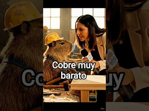 Capi carpintero #capybara #gemini #shorts