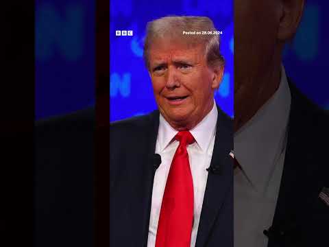 Who won the first US presidential debate - Joe Biden or Donald Trump? #USPolitics #BBCNews