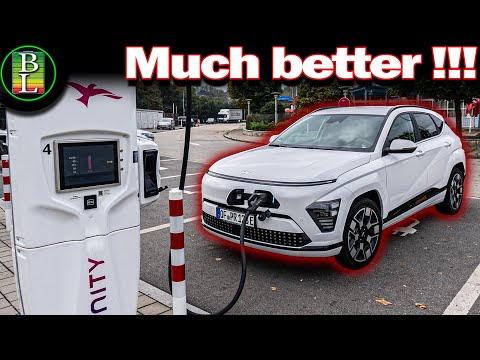 Hyundai Kona Electric - Old vs New - DC Charging Comparison