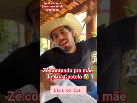 Zé contando pra mãe da Ana Castela #shorts #virginiafonseca #zefelipe