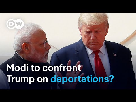 Modi-Trump meeting: Will trade, tariffs overshadow US’s deportation of Indians? | DW News