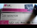 LG 22EN33 Led Monitor UNBOXING