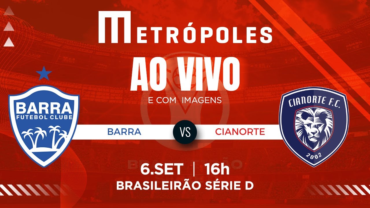 SÉRIE D AO VIVO COM IMAGENS BARRA SC X CIANORTE PR   060925