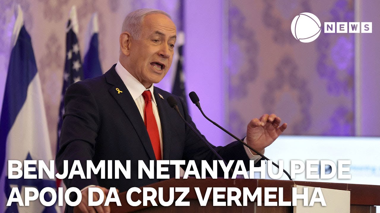 Primeiro ministro israelense pede apoio da Cruz Vermelha