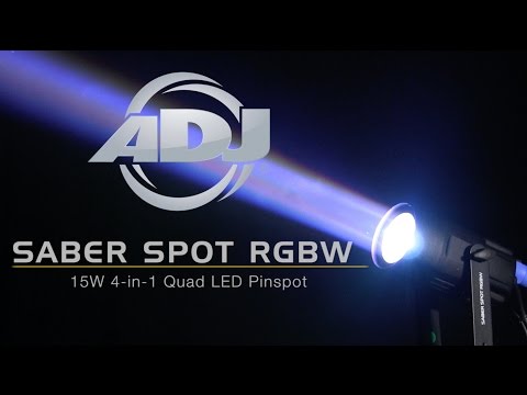 Video: ADJ Saber Spot RGBW