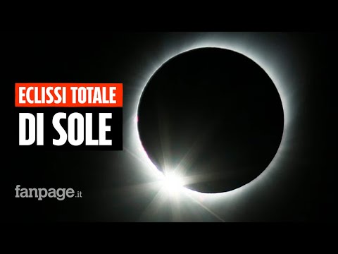 L'eclissi totale di Sole dell'8 aprile LIVE - la diretta della NASA