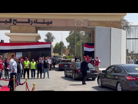 Palestinian prime minister visits Egypt's Rafah crossing | AFP