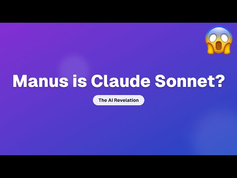 This Chinse AI Agent is just Claude Sonnet? #Manus