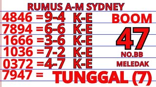 PREDIKSI SYDNEY LOTTO 5 JULI 2025 | RUMUS KEPALA EKOR SIDNEY HARI INI 