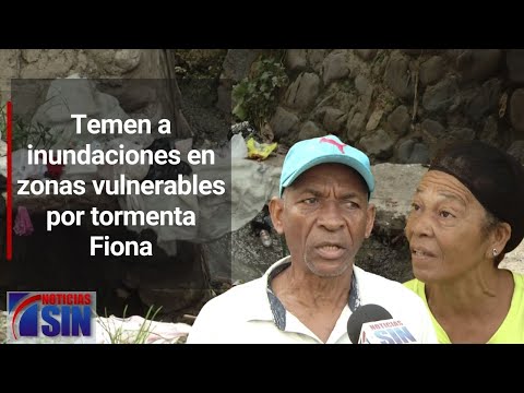 Tormenta Fiona genera preocupación en zonas vulnerables