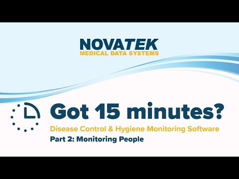 Novatek Disease Control & Hygiene Monitoring Software Novatek Disease Control & Hygiene Monitoring Software