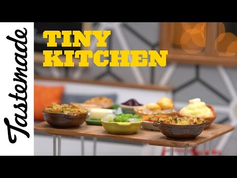 Tiny Thanksgiving Stuffing | Tiny Kitchen