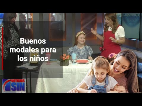 ¿Cómo enseñarle buenos modales a los hijos?